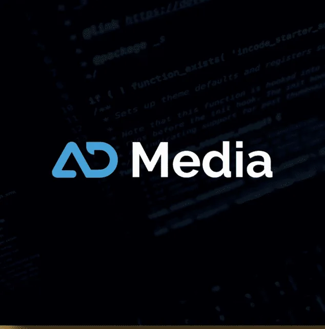 Peça de campanha gráfica AD Media desenhada pelo Digitais Studio