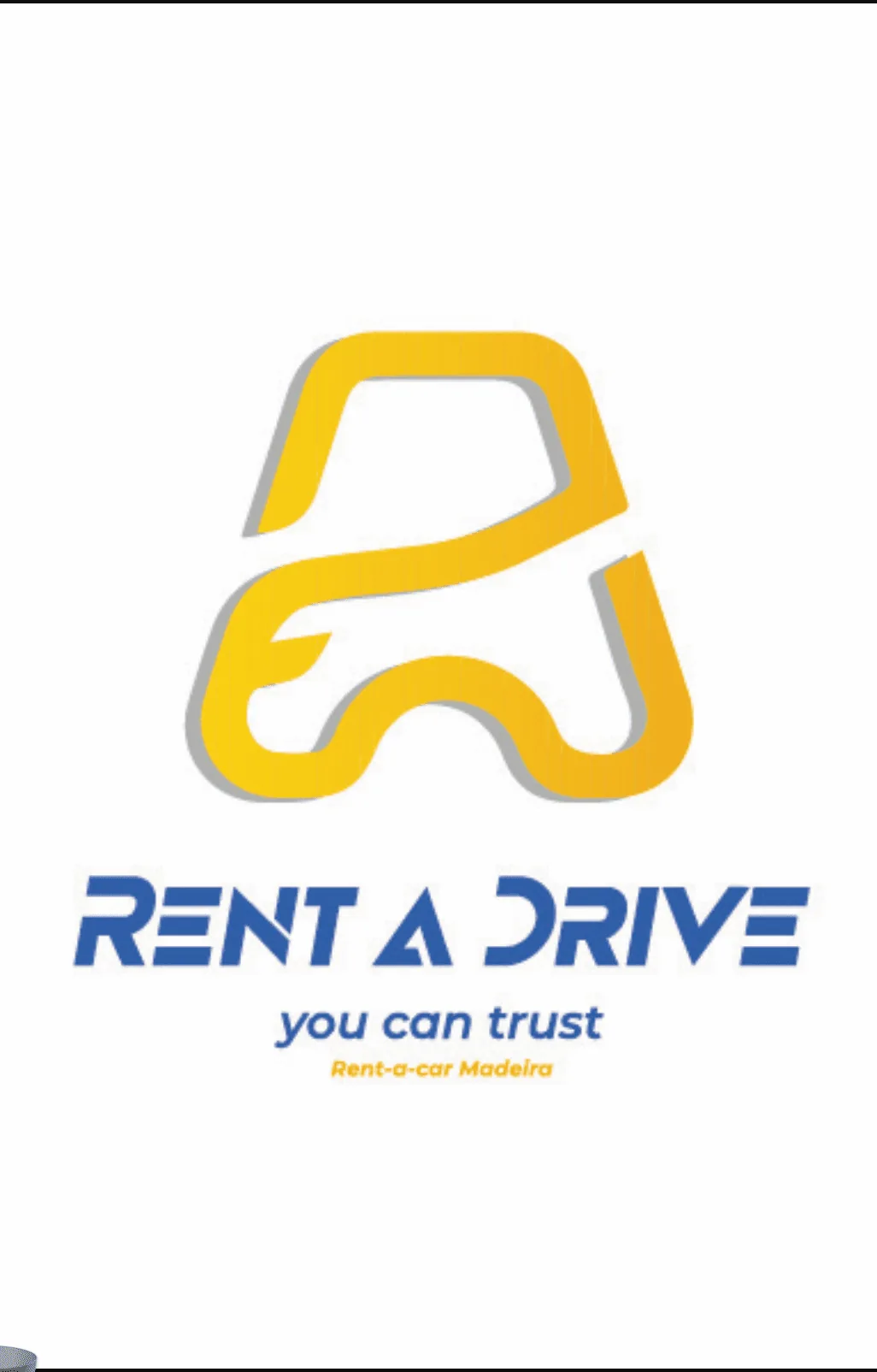 Rent a Drive, Rent-a-car Madeira, trabalho de design do Digitais Studio no Funchal